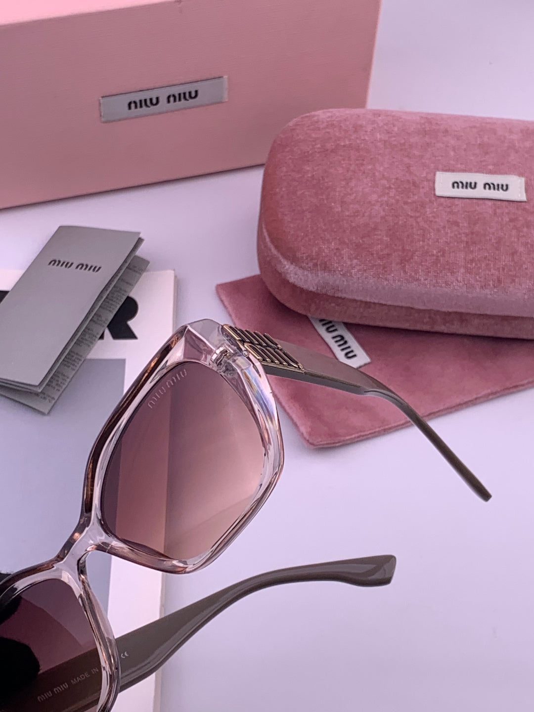 Miu Miu M1310 Fashion Purple Lens Sunglasses for Men & Women - 432688 - detail image 3