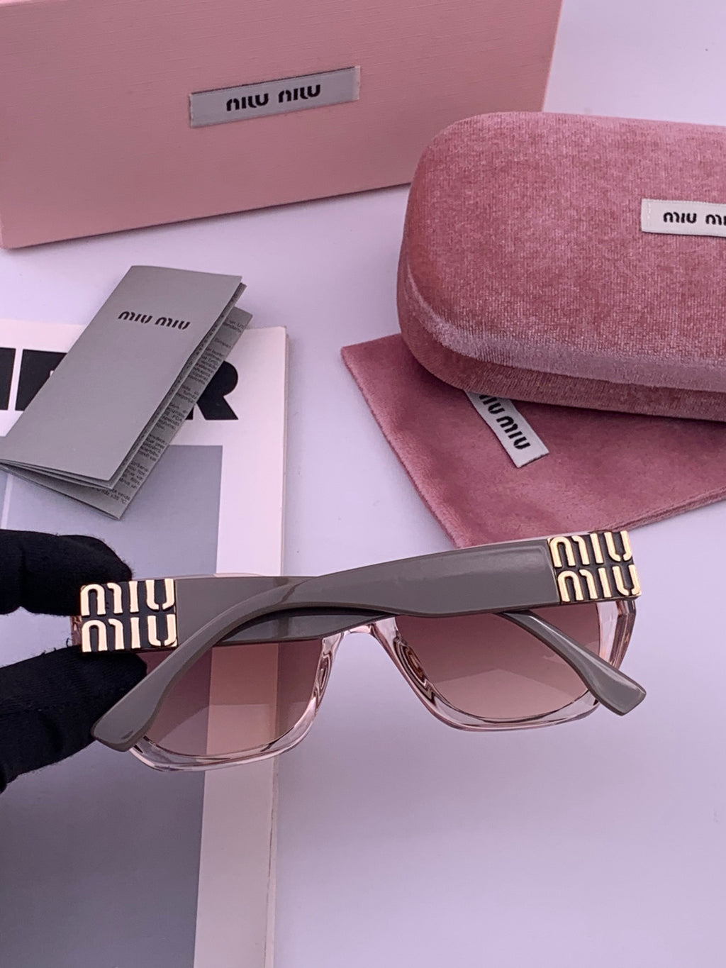 Miu Miu M1310 Fashion Purple Lens Sunglasses for Men & Women - 432688 - detail image 4