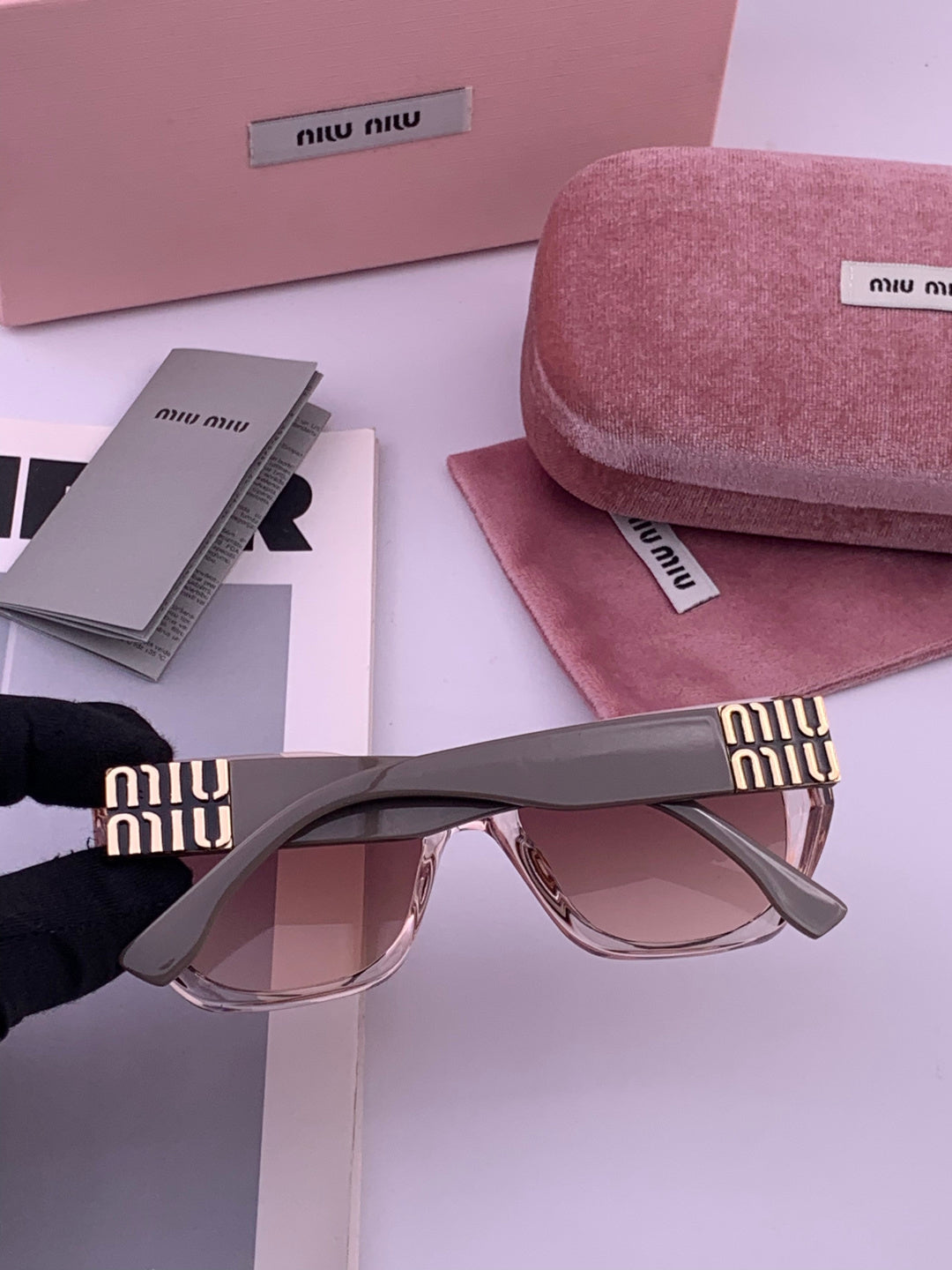 Miu Miu M1310 Fashion Purple Lens Sunglasses for Men & Women - 432688 - detail image 4