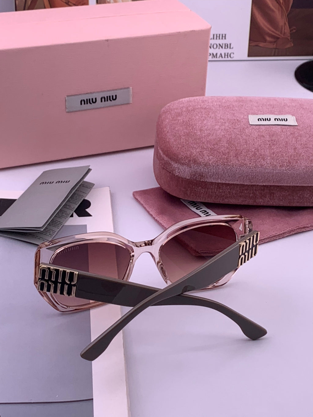 Miu Miu M1310 Fashion Purple Lens Sunglasses for Men & Women - 432688 - detail image 6