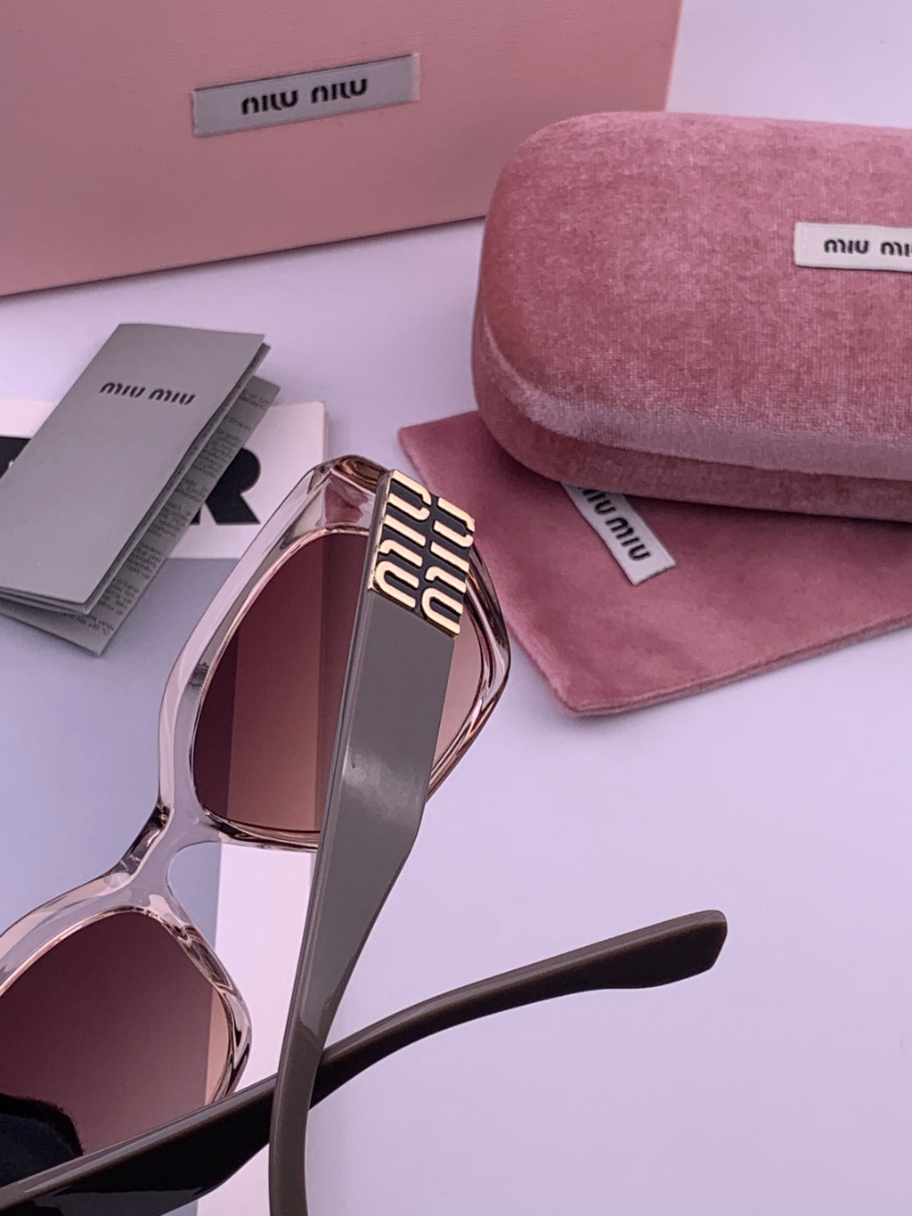 Miu Miu M1310 Fashion Purple Lens Sunglasses for Men & Women - 432688 - detail image 7