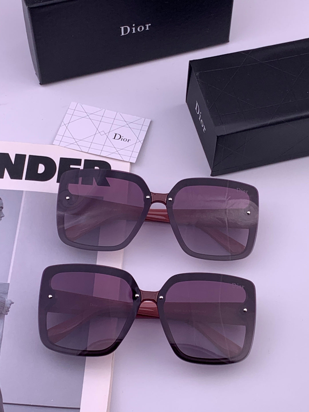 Dior CD2893 Polarized Fashion Brown Lens Sunglasses for Men & Women - 431822 - detail image 7