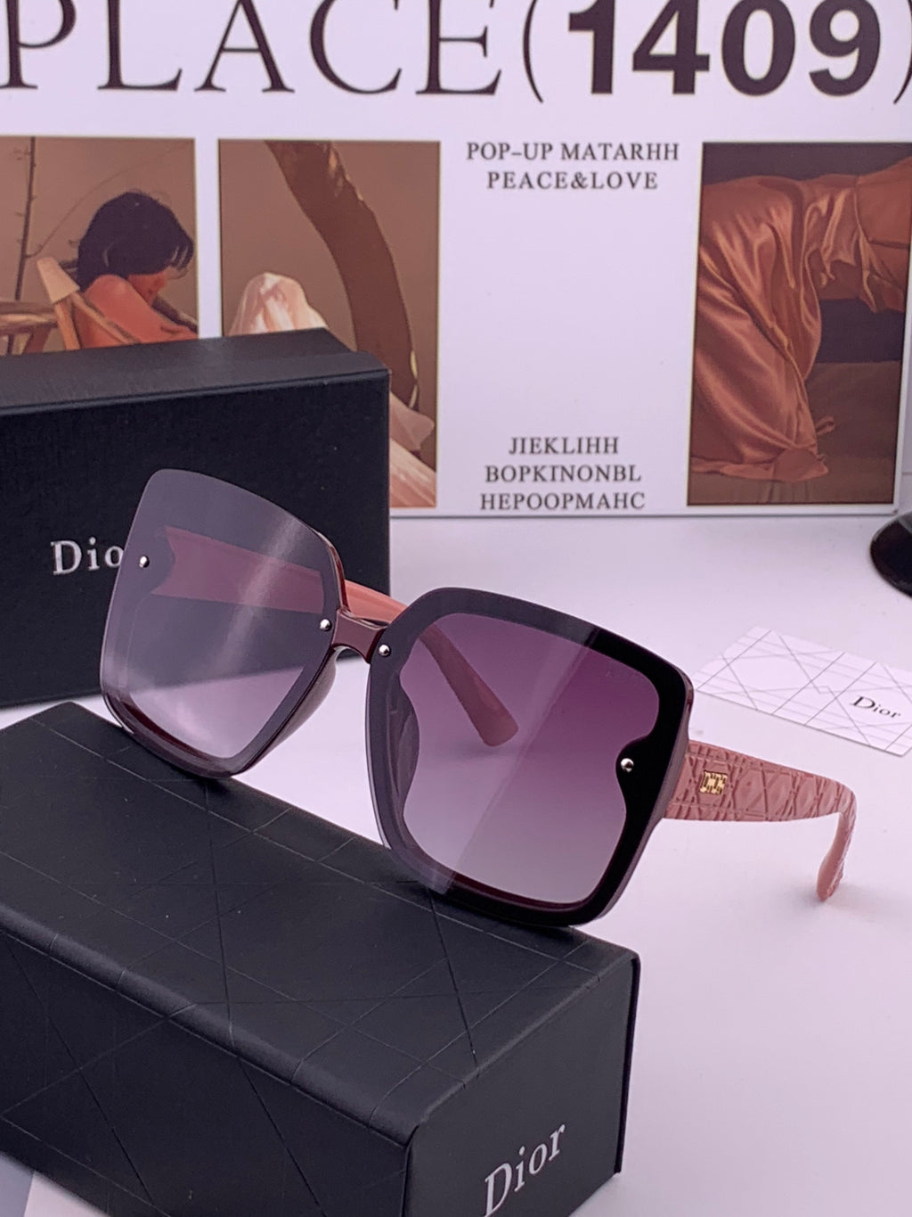 Dior CD2893 Polarized Fashion Brown Lens Sunglasses for Men & Women - 431822 - detail image 2
