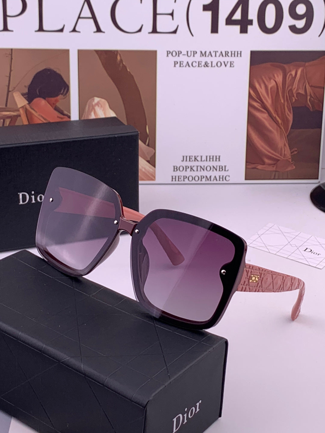 Dior CD2893 Polarized Fashion Brown Lens Sunglasses for Men & Women - 431822 - detail image 2
