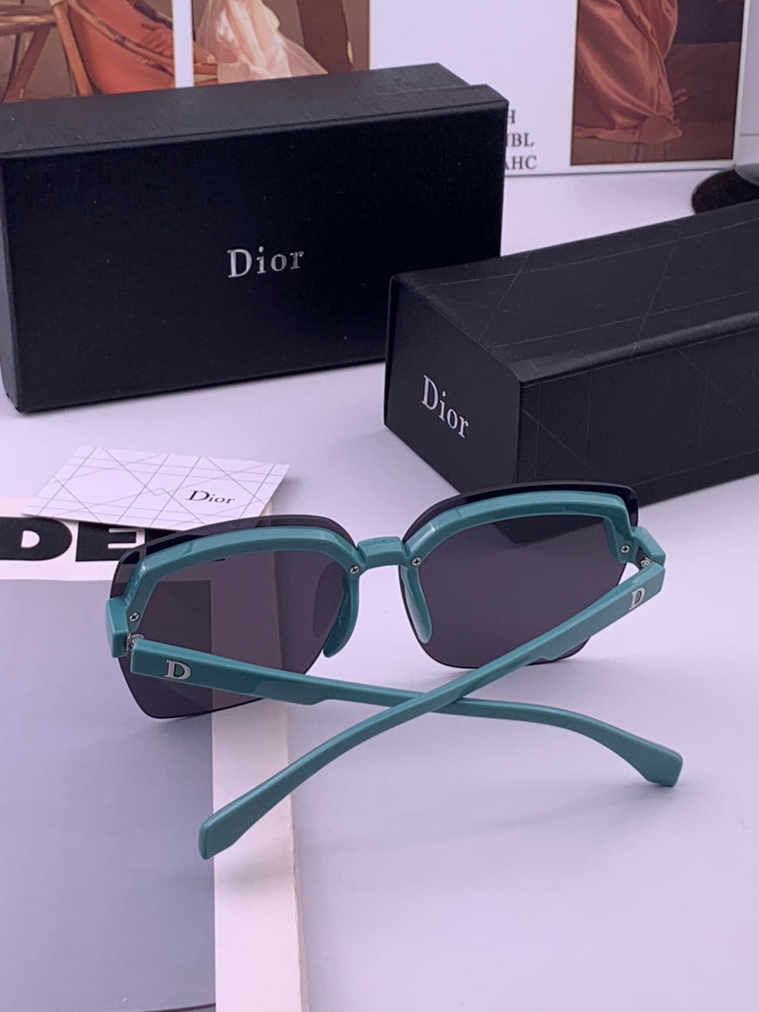 Dior D68000 Polarized Fashion Gold Lens Sunglasses for Men & Women - 431839 - detail image 7