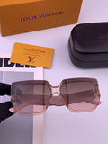 Louis Vuitton L4231 Square Brown Lens Sunglasses for Men & Women - 431192