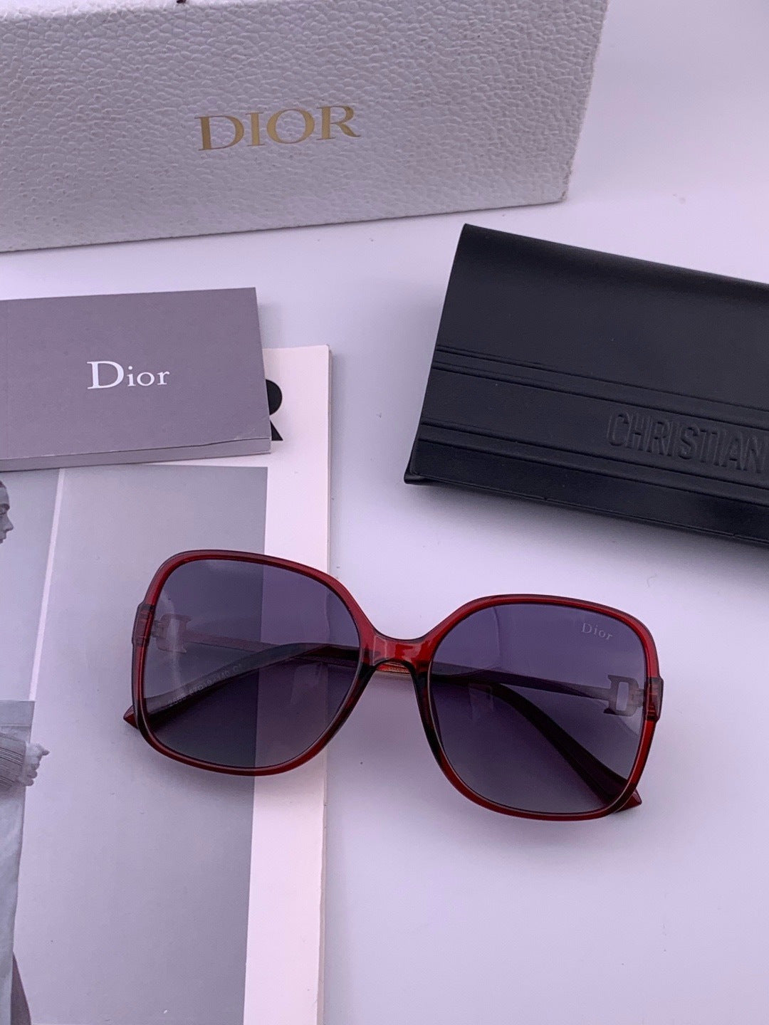 Dior D8266 Polarized Fashion Black Lens Sunglasses for Men & Women - 431781 - detail image 7