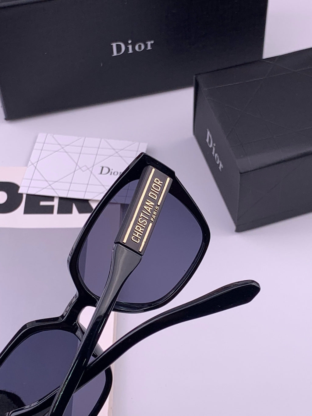 Dior D67706 Fashion Gold Lens Sunglasses for Men & Women - 431786 - detail image 5