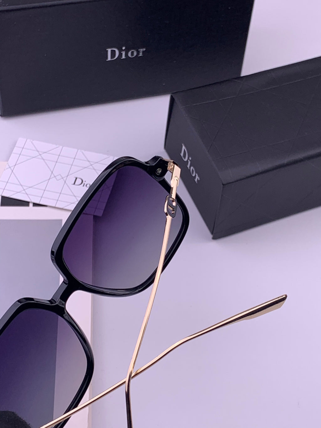 Dior CD3203 Polarized Fashion Gold Lens Sunglasses for Men & Women - 431789 - detail image 5