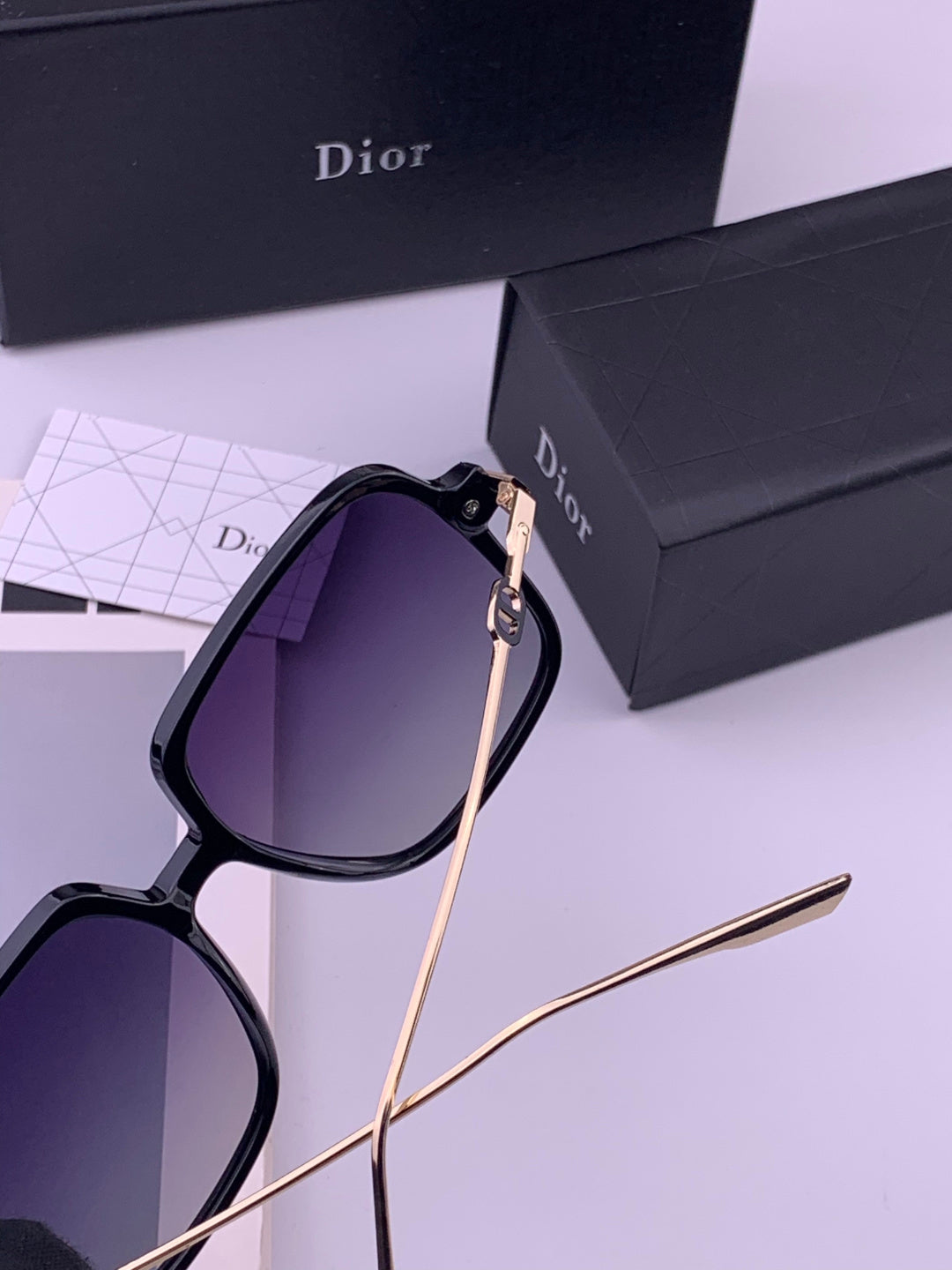 Dior CD3203 Polarized Fashion Gold Lens Sunglasses for Men & Women - 431789 - detail image 5