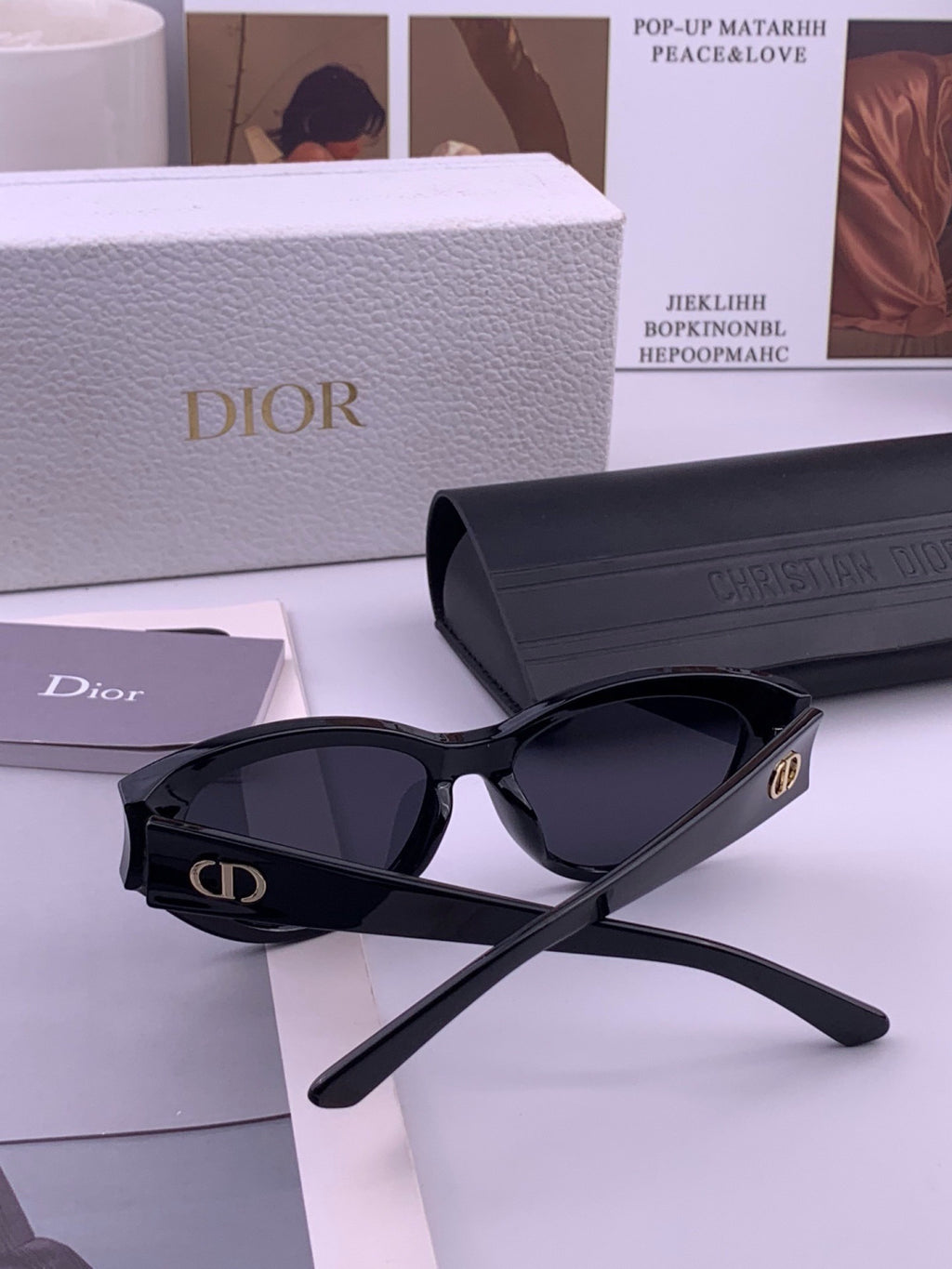 Dior D0293 Fashion Black Lens Sunglasses for Men & Women - 431778 - detail image 4