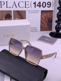 Dior CD4780 Polarized Square Purple Lens Sunglasses for Women - 449098