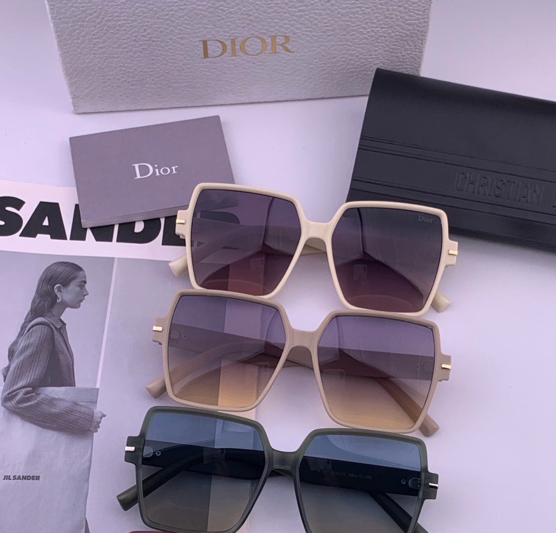 Dior CD4780 Polarized Square Purple Lens Sunglasses for Women - 449098 - detail image 7