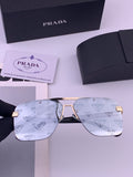 Prada Fashion Silver Lens Sunglasses for Men - 449354