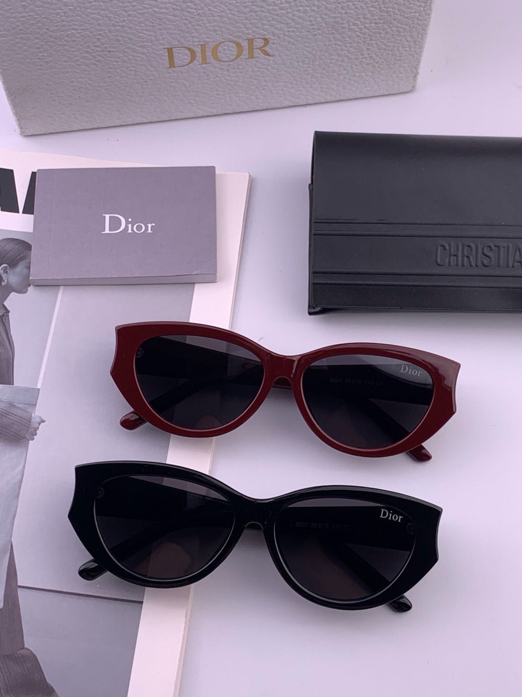 Dior CD7820 Polarized Fashion Orange Lens Sunglasses for Women - 449172 - detail image 5