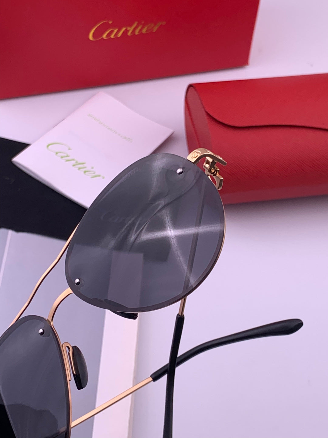 Cartier CK880663 Polarized Fashion Brown Lens Sunglasses for Men & Wo - 449515 - detail image 4