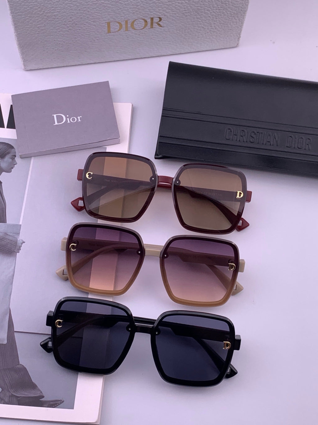 Dior D47002 Fashion Purple Lens Sunglasses for Men & Women - 449160 - detail image 7