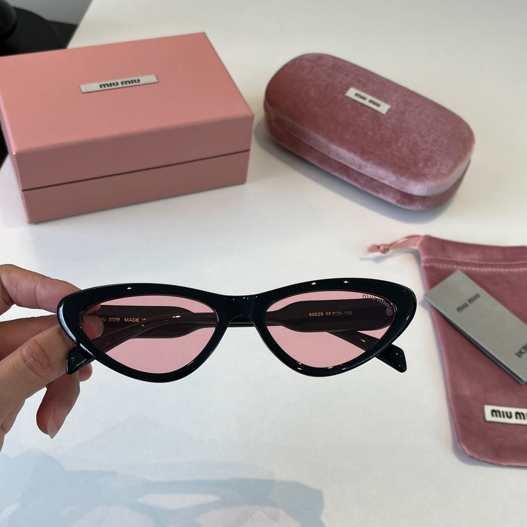 Miu Miu Cat-Eye Silver Lens Sunglasses for Men & Women - 487579 - detail image 5