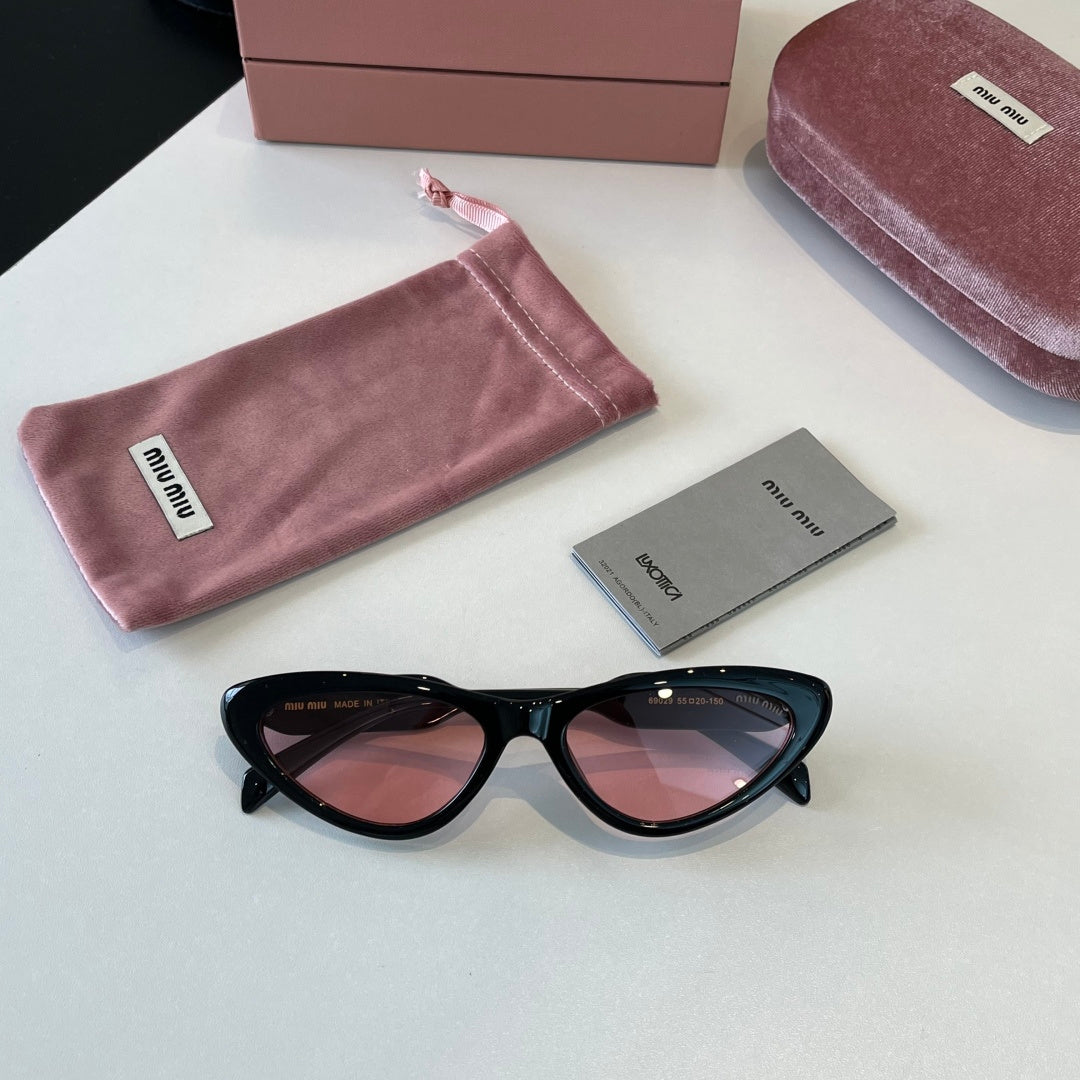 Miu Miu Cat-Eye Silver Lens Sunglasses for Men & Women - 466154 - detail image 4