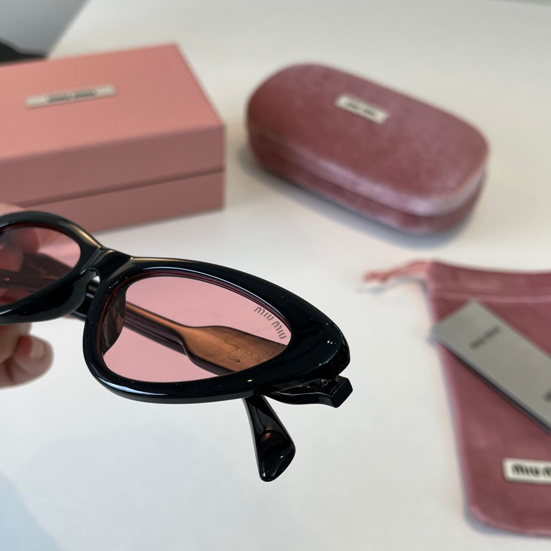 Miu Miu Cat-Eye Silver Lens Sunglasses for Men & Women - 466154 - detail image 6