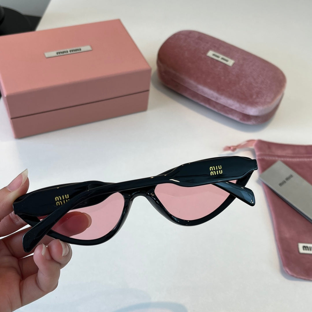 Miu Miu Cat-Eye Silver Lens Sunglasses for Men & Women - 466158 - detail image 8