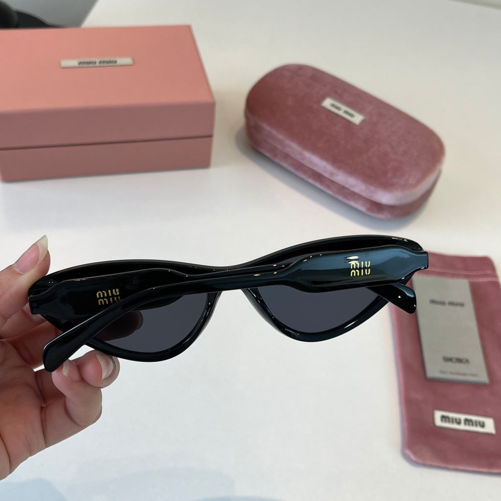 Miu Miu Cat-Eye Black Lens Sunglasses for Men & Women - 466155 - detail image 7
