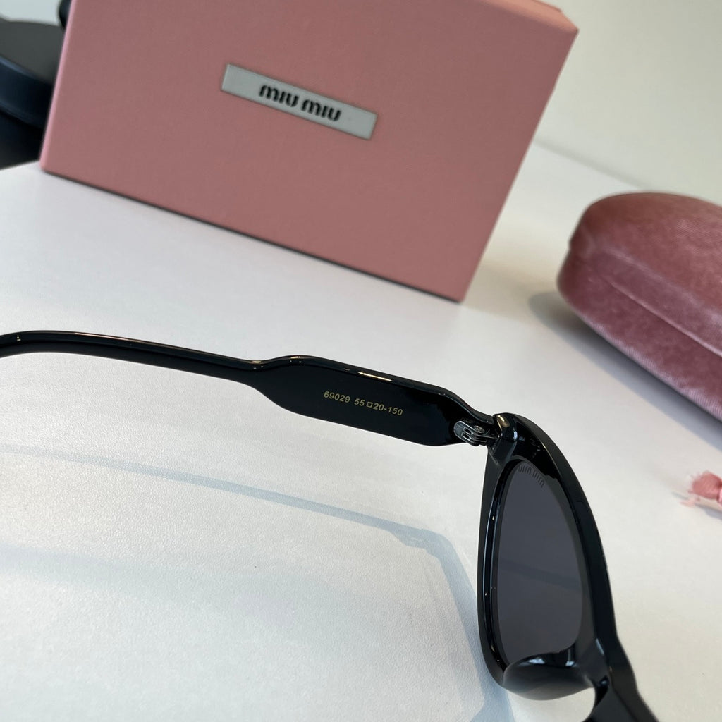 Miu Miu Cat-Eye Black Lens Sunglasses for Men & Women - 466155 - detail image 9