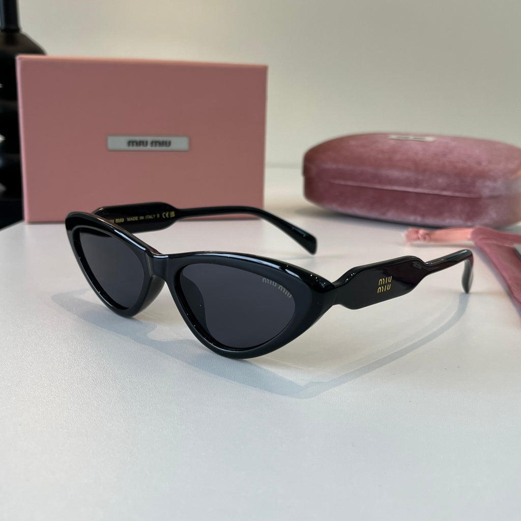 Miu Miu Cat-Eye Black Lens Sunglasses for Men & Women - 466155 - detail image 3