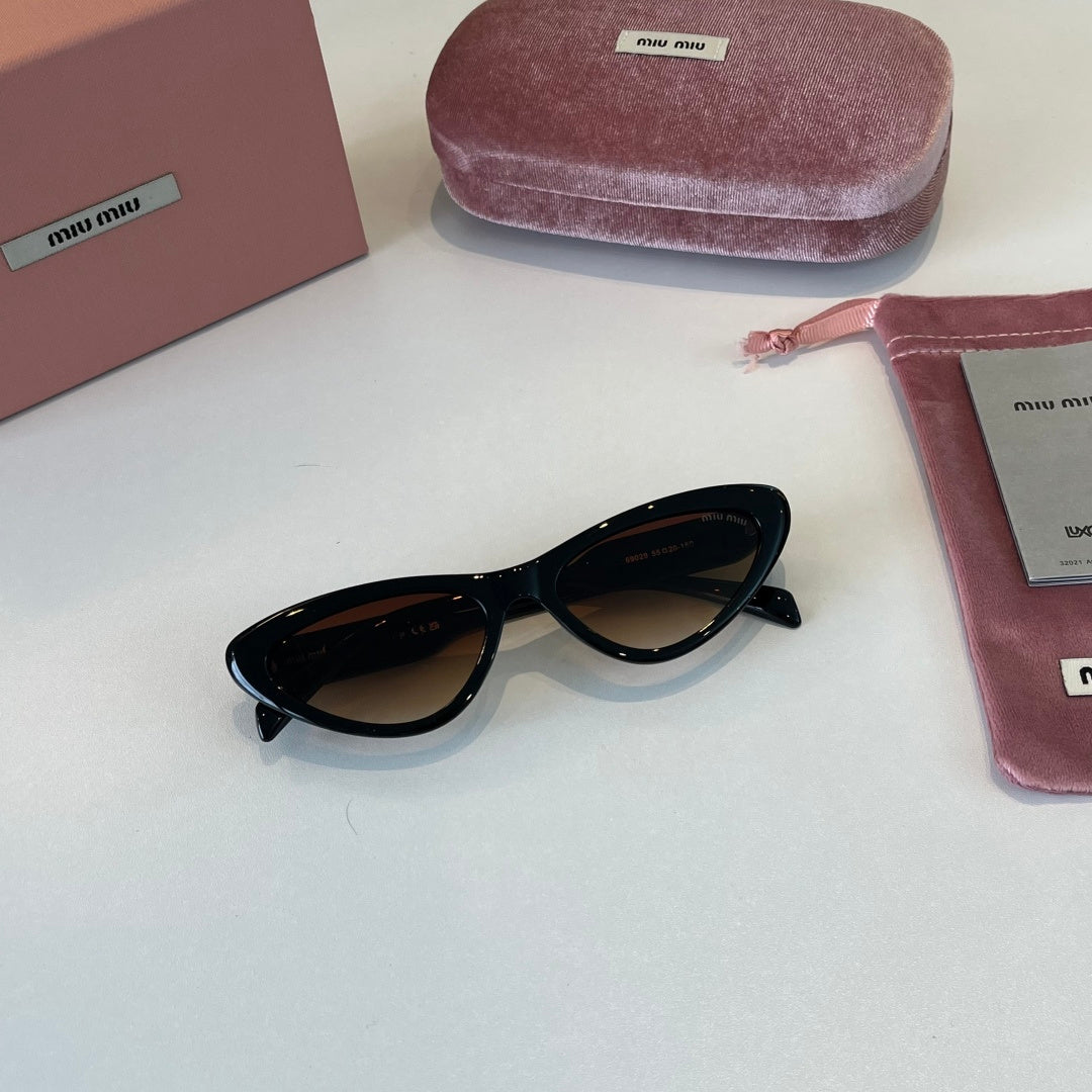 Miu Miu Cat-Eye Brown Lens Sunglasses for Men & Women - 466156 - detail image 4