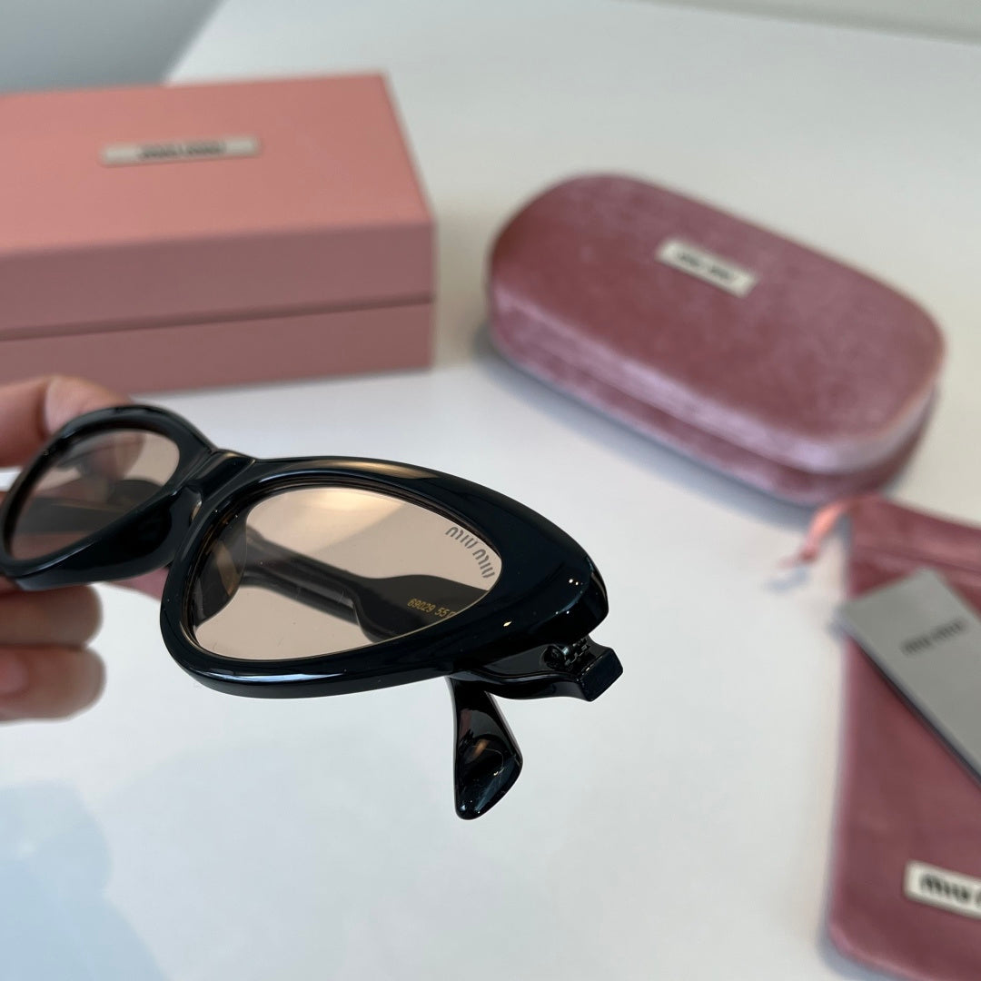 Miu Miu Cat-Eye Silver Lens Sunglasses for Men & Women - 466161 - detail image 6