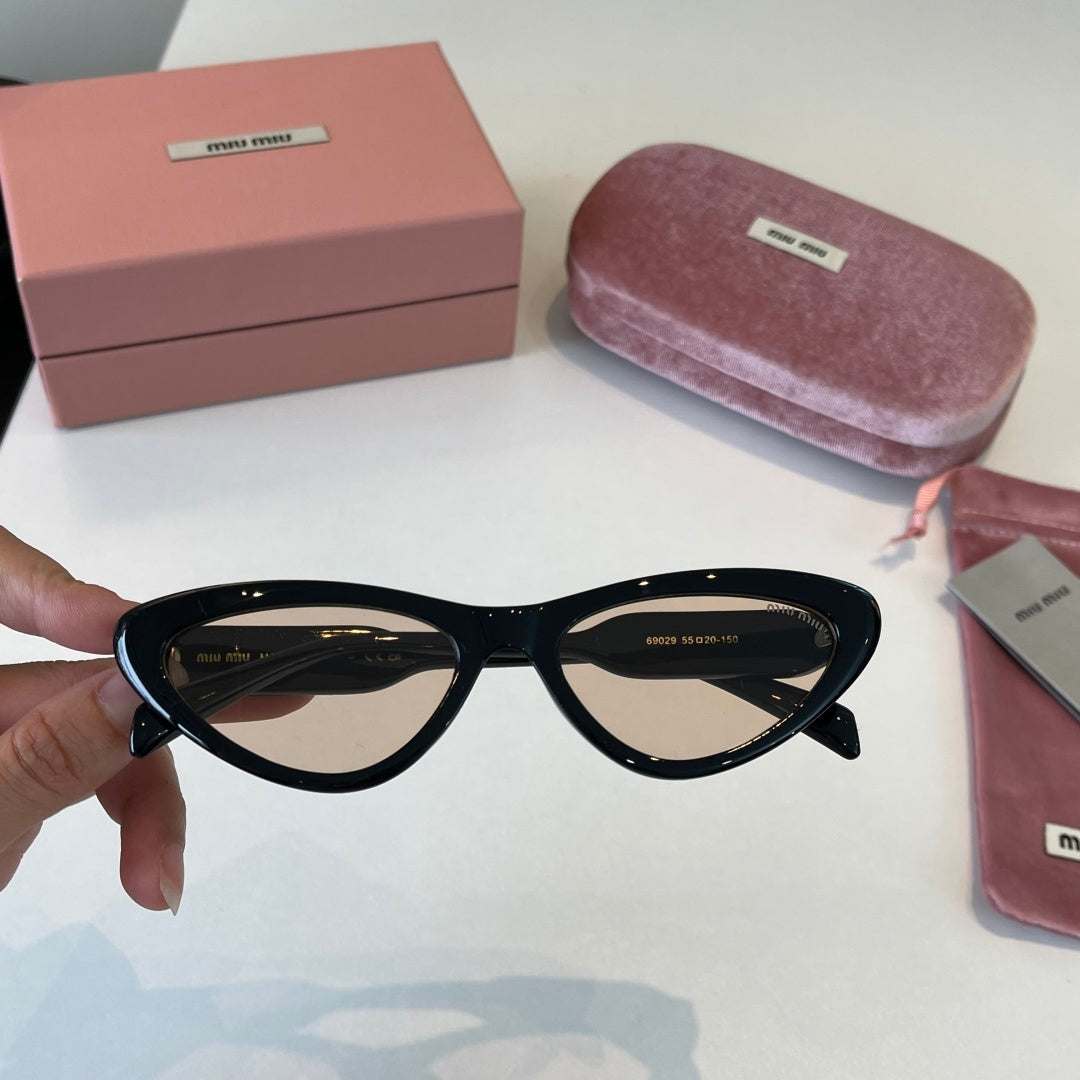 Miu Miu Cat-Eye Silver Lens Sunglasses for Men & Women - 466161 - detail image 5