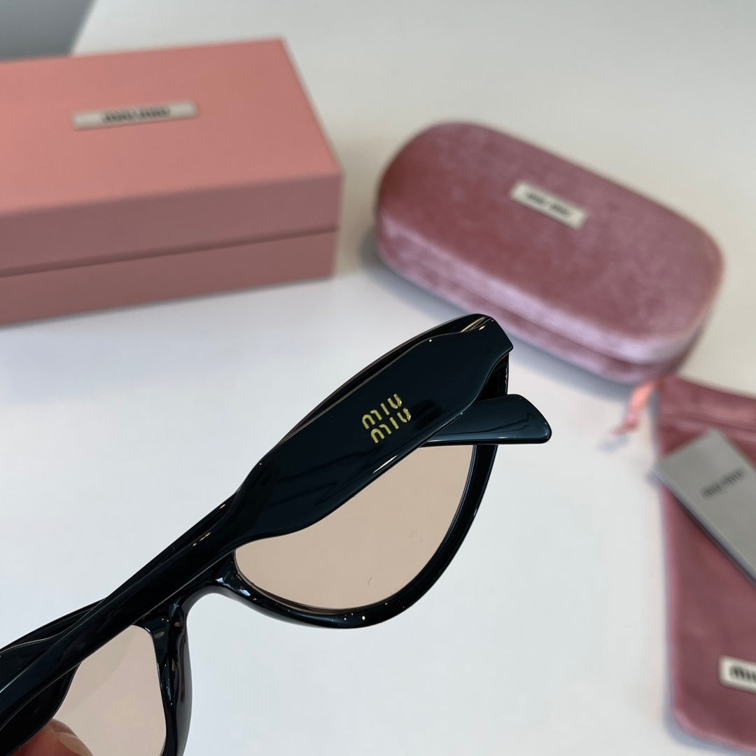 Miu Miu Cat-Eye Silver Lens Sunglasses for Men & Women - 466161 - detail image 7