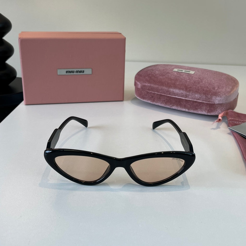 Miu Miu Cat-Eye Silver Lens Sunglasses for Men & Women - 466157 - detail image 2