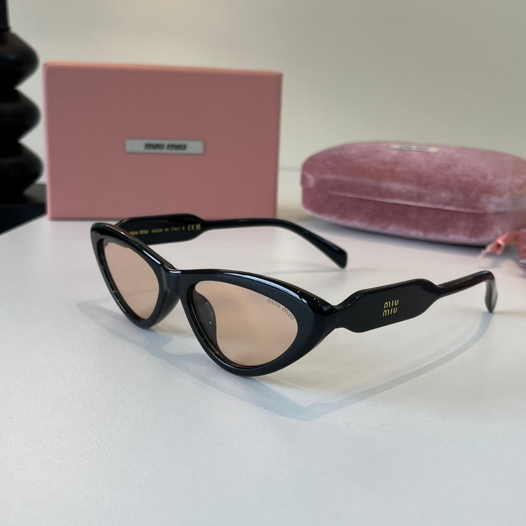 Miu Miu Cat-Eye Silver Lens Sunglasses for Men & Women - 487582 - detail image 3