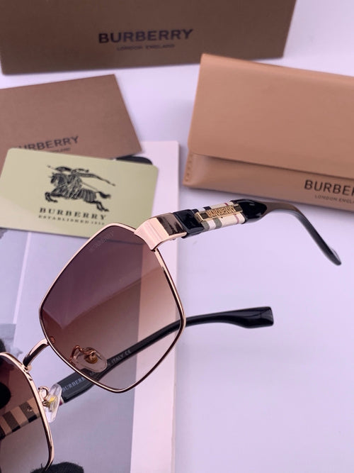 Burberry 101 Aviator Purple Lens Sunglasses for Men - 465955 - detail image 2