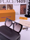 Louis Vuitton L5304 Polarized Square Brown Lens Sunglasses for Men & - 464755
