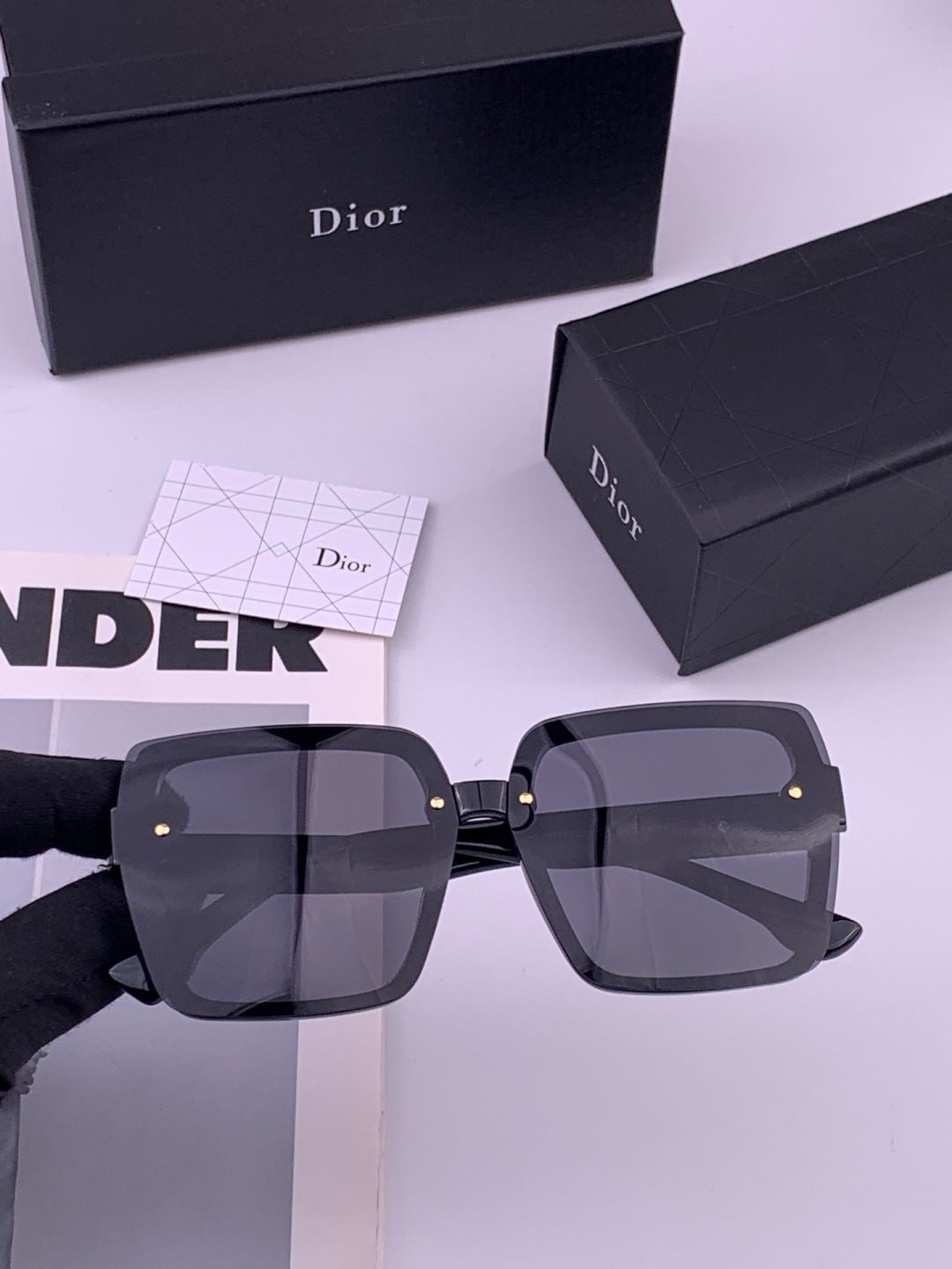Dior CD27702 Polarized Fashion Gold Lens Sunglasses for Men & Women - 465315