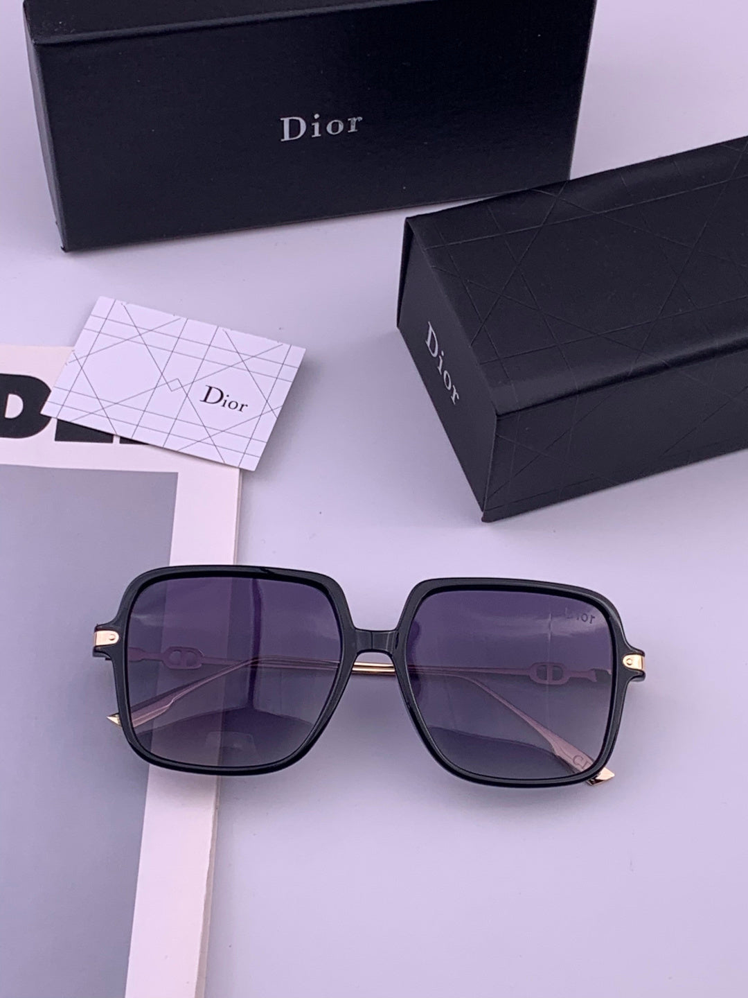 Dior CD3203 Polarized Fashion Gold Lens Sunglasses for Men & Women - 465319 - detail image 7