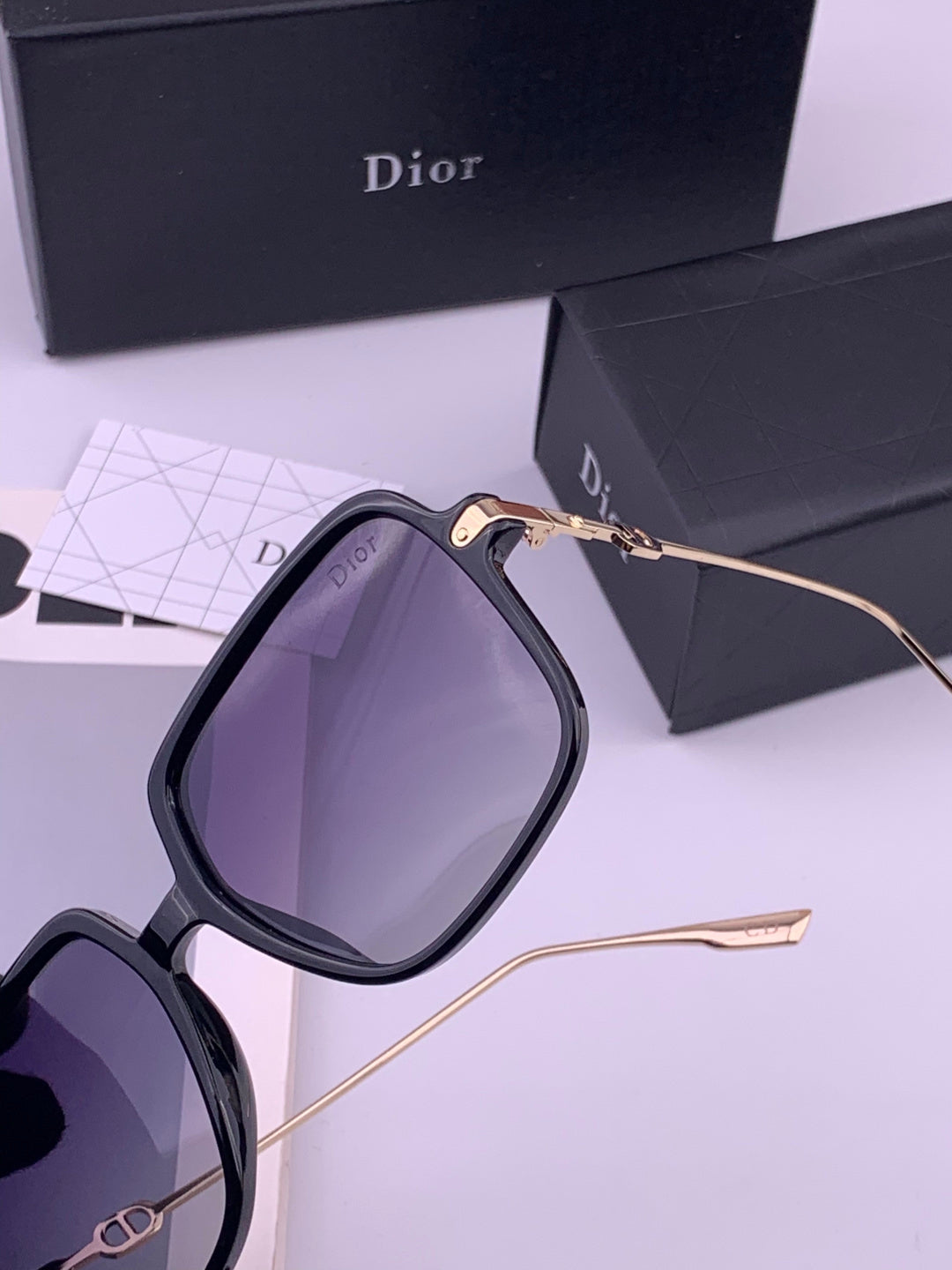 Dior CD3203 Polarized Fashion Gold Lens Sunglasses for Men & Women - 465319 - detail image 3