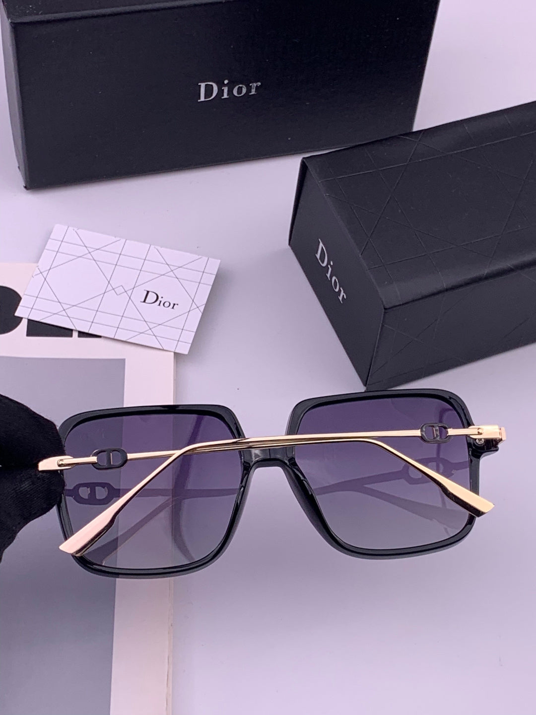 Dior CD3203 Polarized Fashion Gold Lens Sunglasses for Men & Women - 465319 - detail image 4