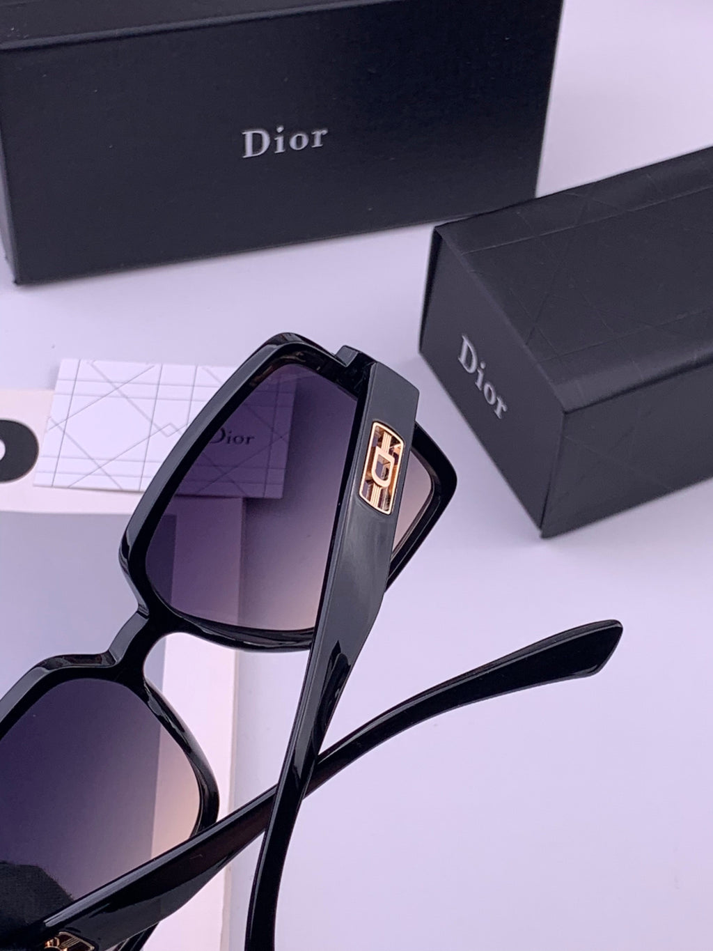 Dior D78000 Fashion Gold Lens Sunglasses for Men & Women - 465321 - detail image 5