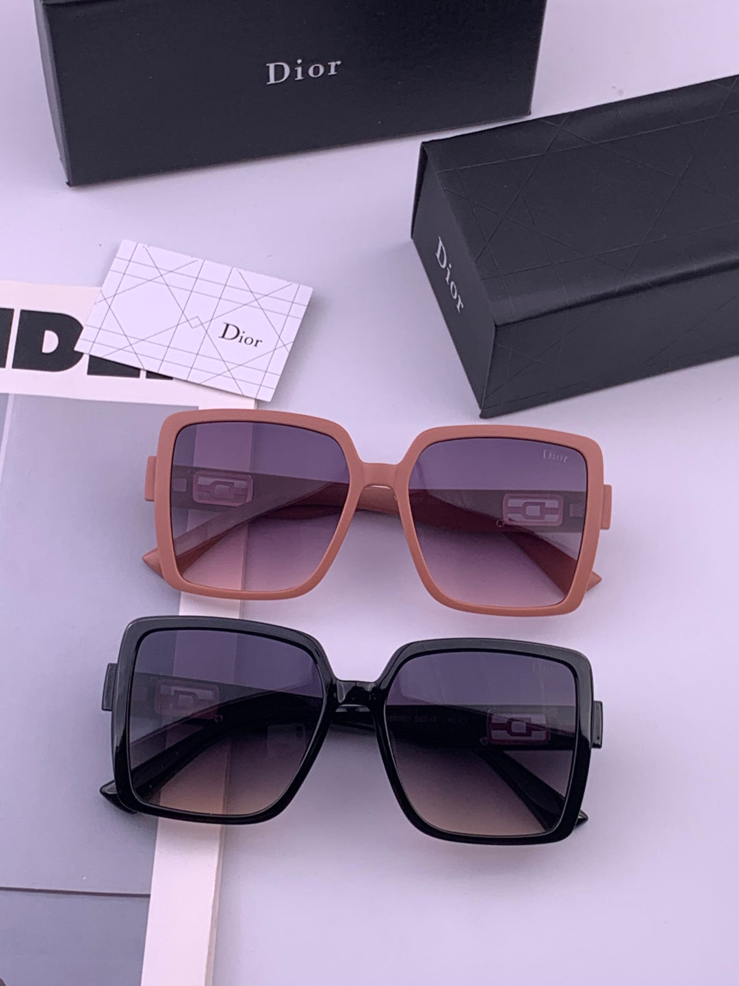 Dior D78000 Fashion Gold Lens Sunglasses for Men & Women - 465322 - detail image 7