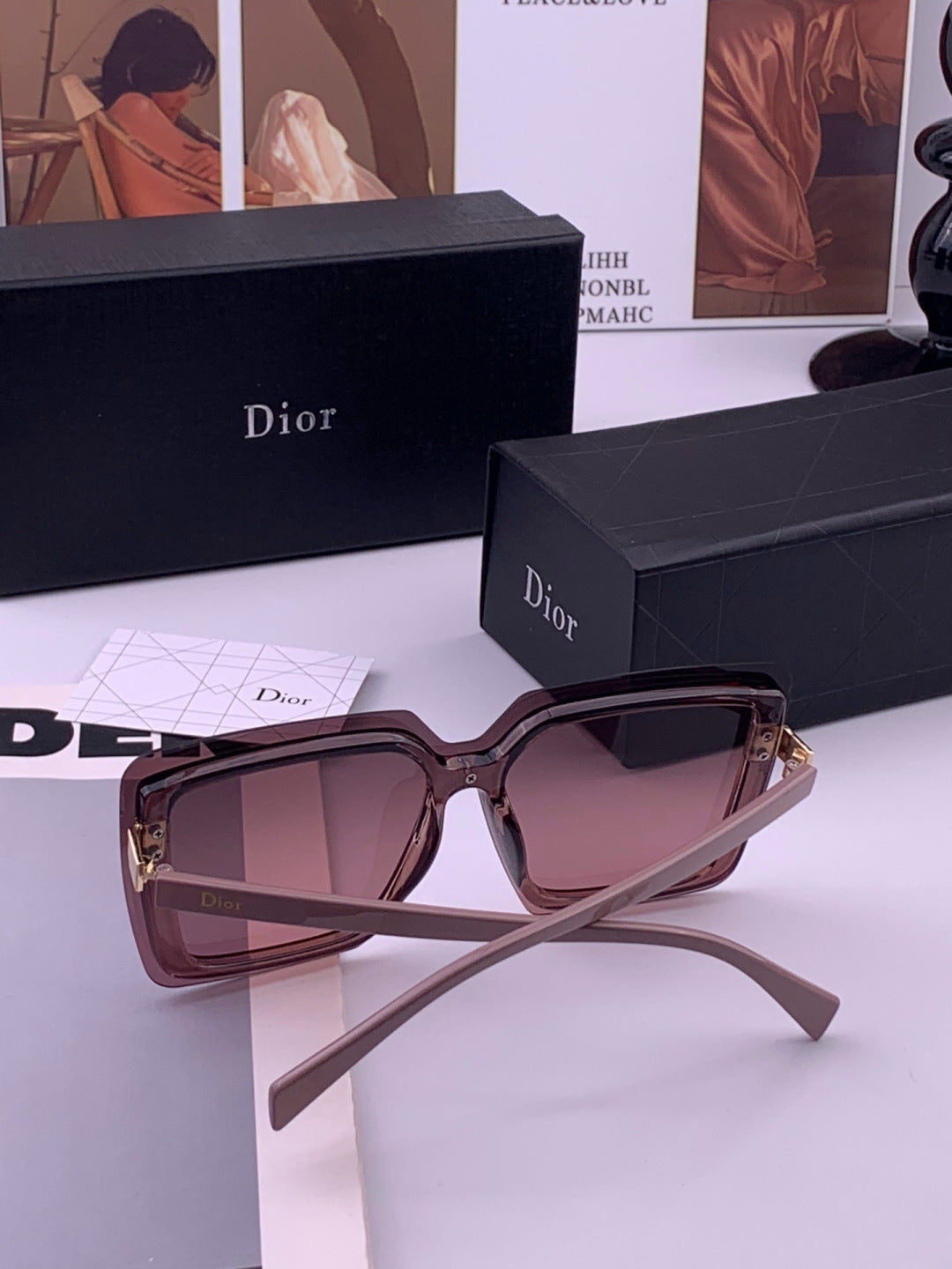 Dior D7996 Fashion Gold Lens Sunglasses for Men & Women - 465311 - detail image 6