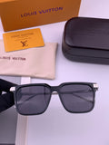 Louis Vuitton L7166 Aviator Gold Lens Sunglasses for Men & Women