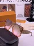 Louis Vuitton L8270 Square Black Lens Sunglasses for Men & Women - detail image 2