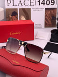 Cartier K11735 Fashion Black Lens Sunglasses for Men & Women - 487247
