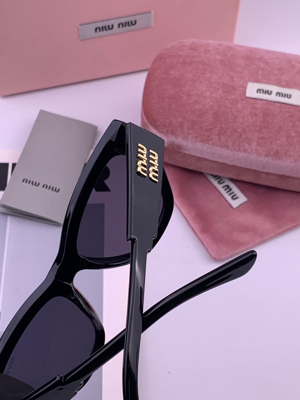 Miu Miu M8232 Fashion Brown Lens Sunglasses for Men & Women - detail image 4