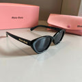 Miu Miu Cat-Eye Silver Lens Sunglasses for Men & Women - 416221