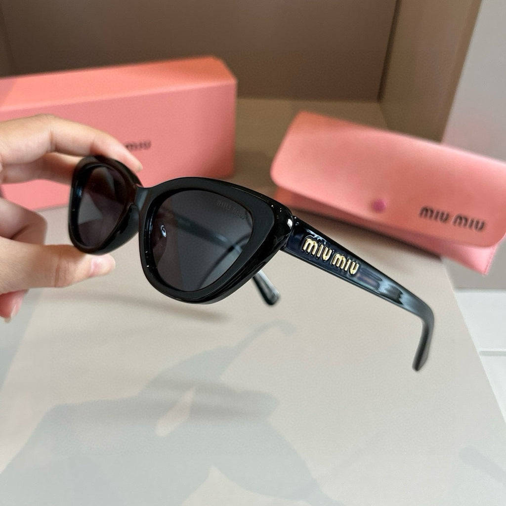 Miu Miu Cat-Eye Silver Lens Sunglasses for Men & Women - 416221 - detail image 3