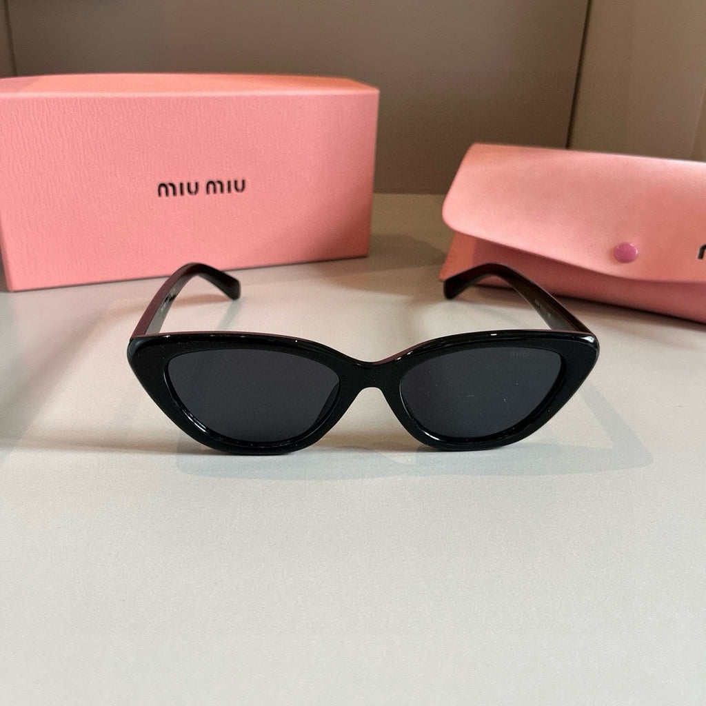 Miu Miu Cat-Eye Silver Lens Sunglasses for Men & Women - 416221 - detail image 2